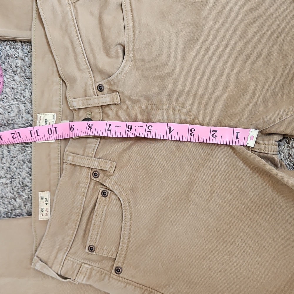 J. Crew Men's Slim Fit Tan Jeans - Picture 6 of 9